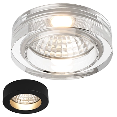 Lei Micro Lightstar: Versatile Recessed Spotlight 3D model image 1 