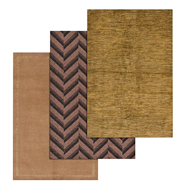 1963 Carpets Set - High Quality Textures & Multiple Variants 3D model image 1 