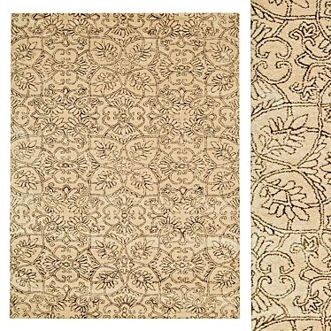 Archived Elegance | Luxurious Carpet 3D model image 1 