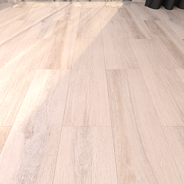 Sagano Ivory Parquet: Multi-Texture, 22x85cm 3D model image 1 