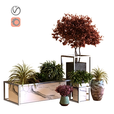 Exquisite Tree Set: 3DMax 2015, Vray & Corona Renderer, OBJ, 1.1M Polygons 3D model image 1 