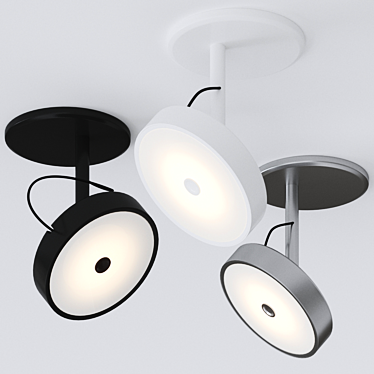 BELUX U-Turn-25: Swiss Designer Lighting 3D model image 1 