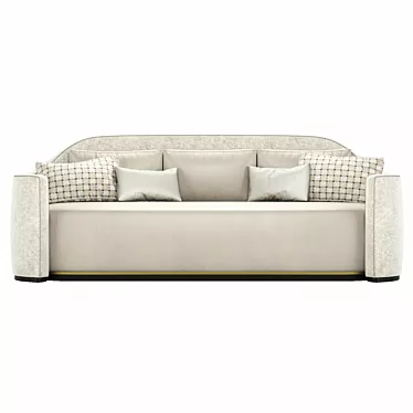 Elegant Frato Milos Sofa 3D model image 1 