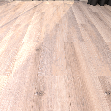 Sagano Taupe 22x85 Parquet 3D model image 1 