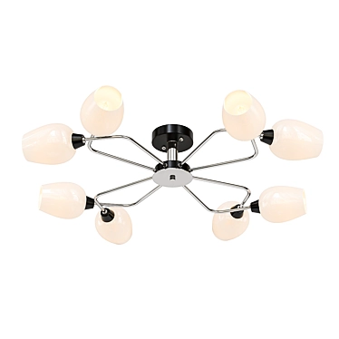 Elegant MW-Light Ceiling Chandelier 3D model image 1 