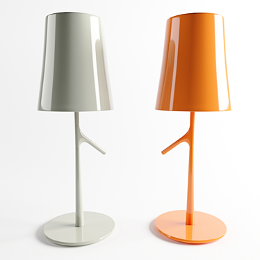 Modern Italian Birdie Table Lamp 3D model image 1 