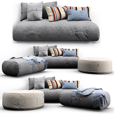 Cozy Bliss: TrimmCopenhagen's Ultimate Comfort Set 3D model image 1 