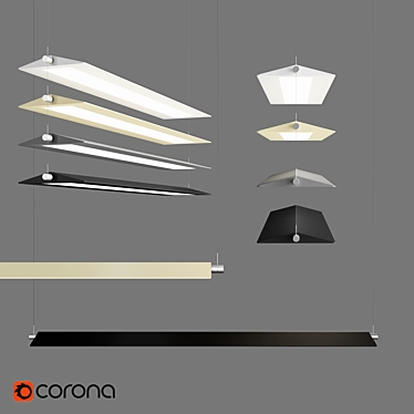 Versatile Hanging Lamp | FIENILE 3D model image 1 