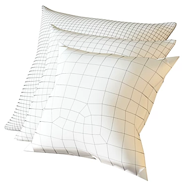 Renwil Pillow Set - 5 Stylish Designs 3D model image 1 