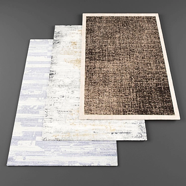 Luxury Carpet Collection | High-Resolution Textures 3D model image 1 