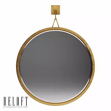 Round Wall Mirror Pendant