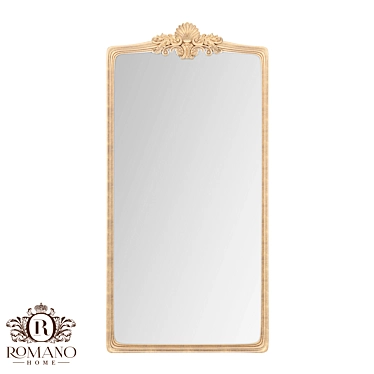 Handcrafted Mirror by Romano Home 3D model image 1 