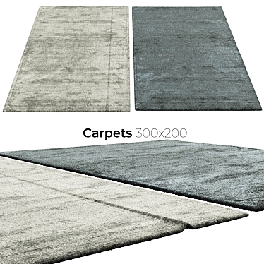 Luxury Interior Carpets 3D model image 1 