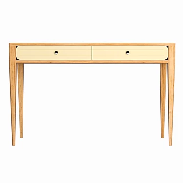 Scandinavian Style Console Table 3D model image 1 