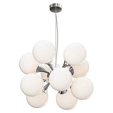 Elegant Moondrop Pendant Lamp 3D model image 1 