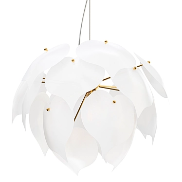 Clover Pendant Chandelier 3D model image 1 