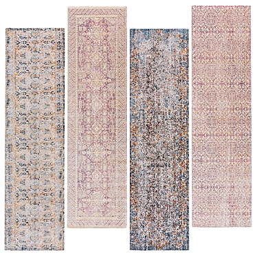 Elegant Carpet Runners - 80x300cm 3D model image 1 