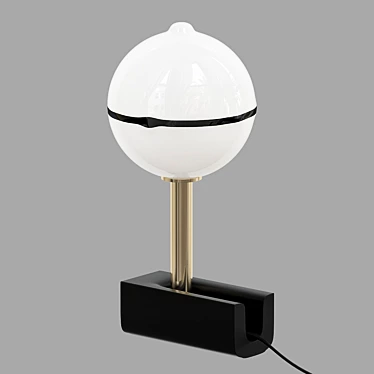 Erik Schmidt Sphere Table Lamp 3D model image 1 