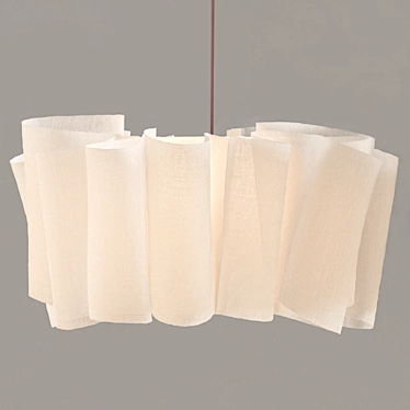 Banana Fiber Lampshade | Anders Light 3D model image 1 