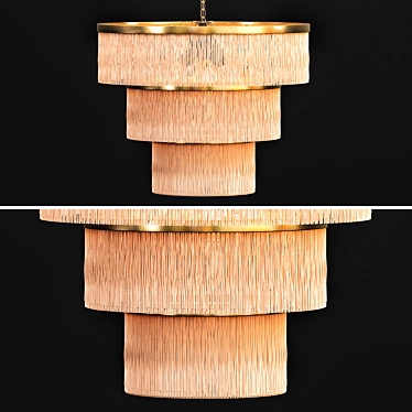 Sophisticated Modern Lampshade 3D model image 1 