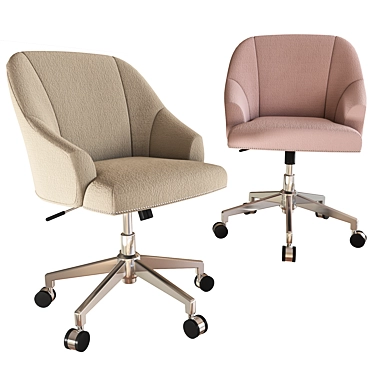 Serta Leighton Office Chair: Stylish and Comfortable 3D model image 1 