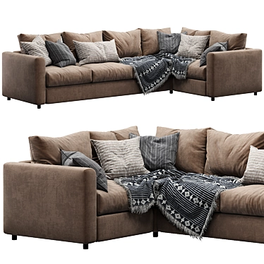 Ikea Vimle - Stylish and Versatile Sofa 3D model image 1 