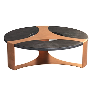 Modern Halley Center Table 3D model image 1 