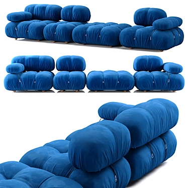 Modern Modular Camaleonda Sofa 3D model image 1 