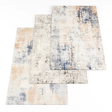 Versatile Rug Collection: High-Resolution Textures 3D model image 1 