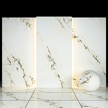 FMG Alps Heart Slabs & Tiles 3D model image 1 