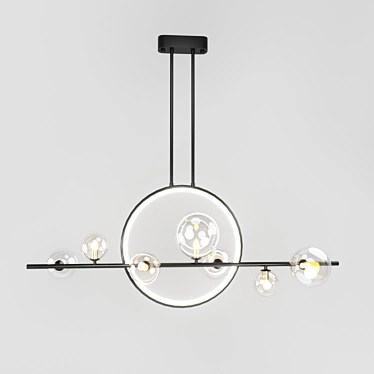 Modern Iona Pendant Light 3D model image 1 