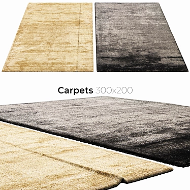 Elevate Your Interior with Stylish Carpets 3D model image 1 