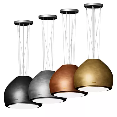 Sophie Lamp: Stylish Pendant Hood 3D model image 1 