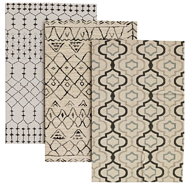 3D Max Rugs - Trio Designs 3D model image 1 