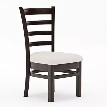 Modern Dallas Side Chair 3D model image 1 