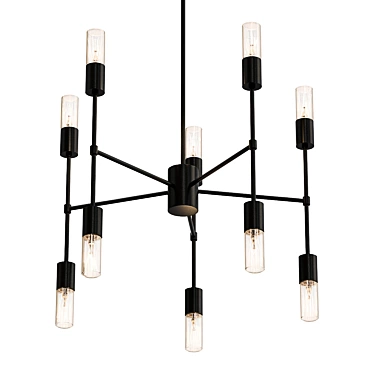 Elk Home Up Down Century Chandelier 3D model image 1 