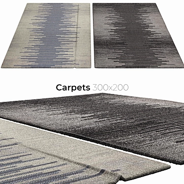 Elegant Interior Carpets 3D model image 1 