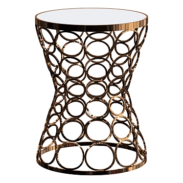 Elegant Greek Motifs Table 3D model image 1 