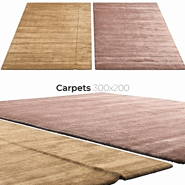 Elegant Interior Carpets 3D model image 1 