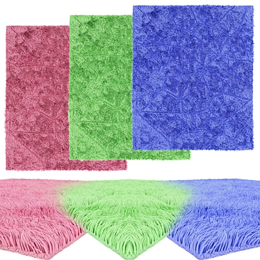 RGB Color-Changing Carpet 3D model image 1 