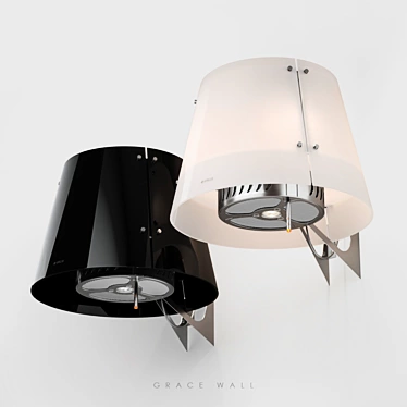 Elica Grace Wall: a Stylish Blend of Form and Function 3D model image 1 