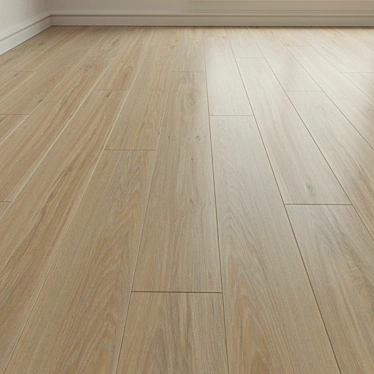 Stylish Laminate Flooring 3D model image 1 