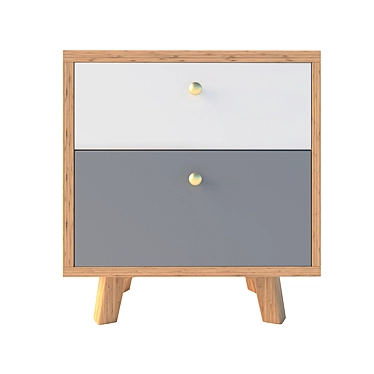 Nightstand Light Slate Grey