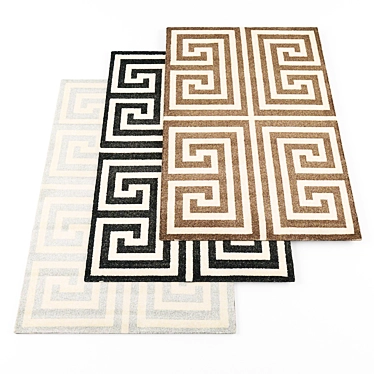 Versatile Rugs - Set of 4 3D model image 1 