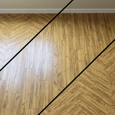 Golden Craft Oak Parquet 3D model image 1 