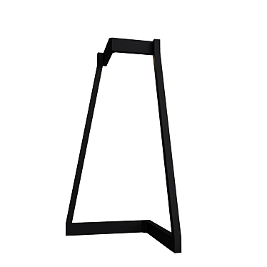 Minimalist Black Table Lamp: Mantra OM 7281 3D model image 1 