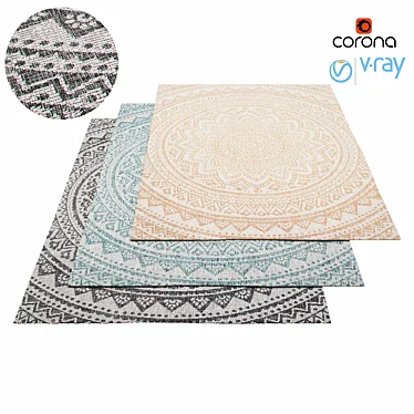 From Russia with Love: Outdoor Rug Cleo 3D model image 1 