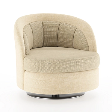Ashley Bentley Home Armchair - Elegant and Comfortable 3D model image 1 