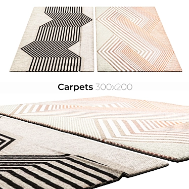 Elevate Your Interior with Carpets 3D model image 1 