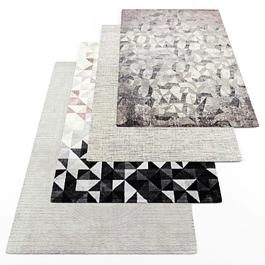 Modern Style Rugs Collection 3D model image 1 